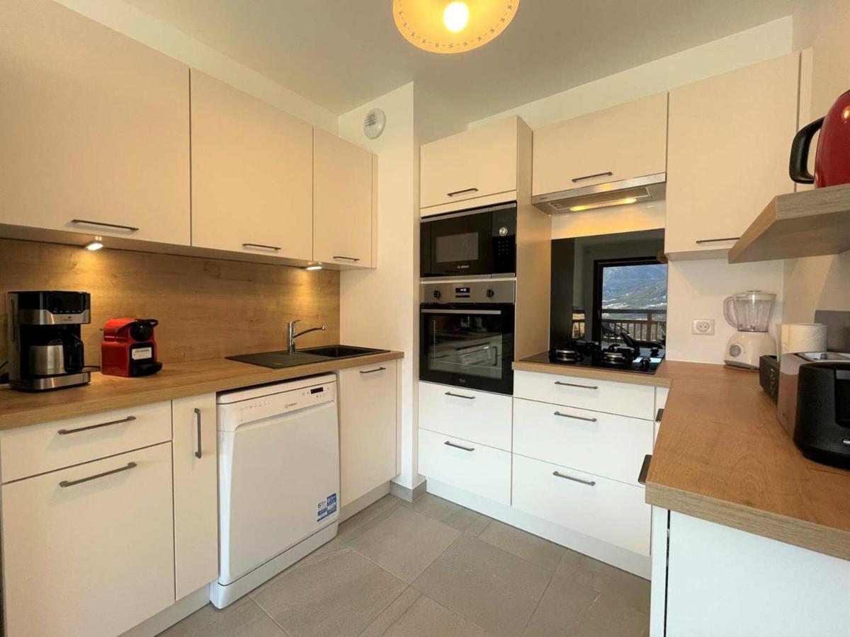 Appartement Moderne Avec Terrasse Et Parking A Briancon - Fr-1-330C-127 Kültér fotó
