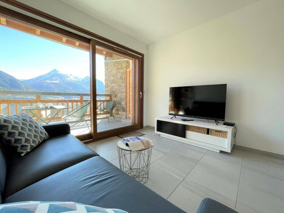 Appartement Moderne Avec Terrasse Et Parking A Briancon - Fr-1-330C-127 Kültér fotó